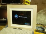 Finished LCD photo frame.